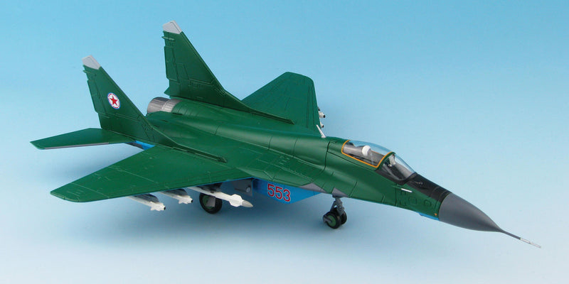 Mikoyan Mig-29A Fulcrum North Korean Air Force 2012, 1:72 Scale Diecast Model Right Front View