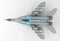 Mikoyan Mig-29A Fulcrum Polish Air Force 1996, 1:72 Scale Diecast Model Bottom View