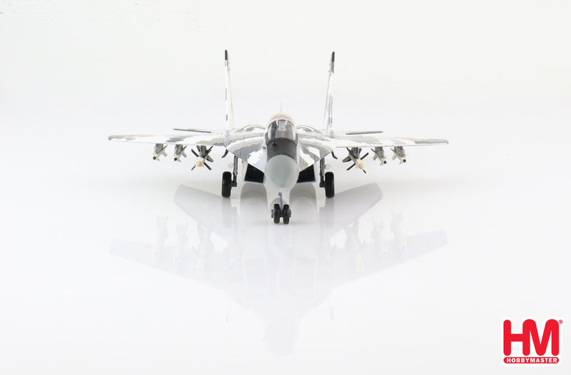 Mikoyan Mig-29 9-13 Fulcrum C “Yellow 57” Ukrainian Air Force 2014, 1:72 Scale Diecast Model Front View