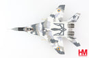 Mikoyan Mig-29 9-13 Fulcrum C “Yellow 57” Ukrainian Air Force 2014, 1:72 Scale Diecast Model Top View