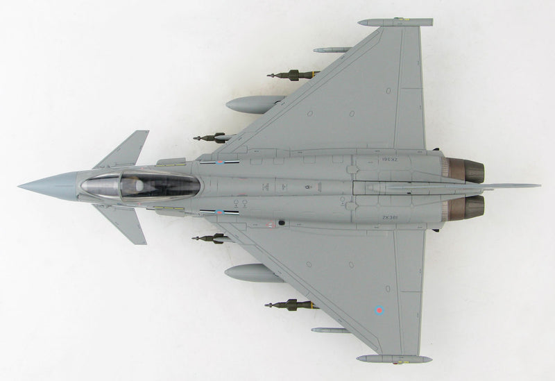 Eurofighter Typhoon FGR4 Mk. 4  2020, 1:72 Scale Diecast Model Top View