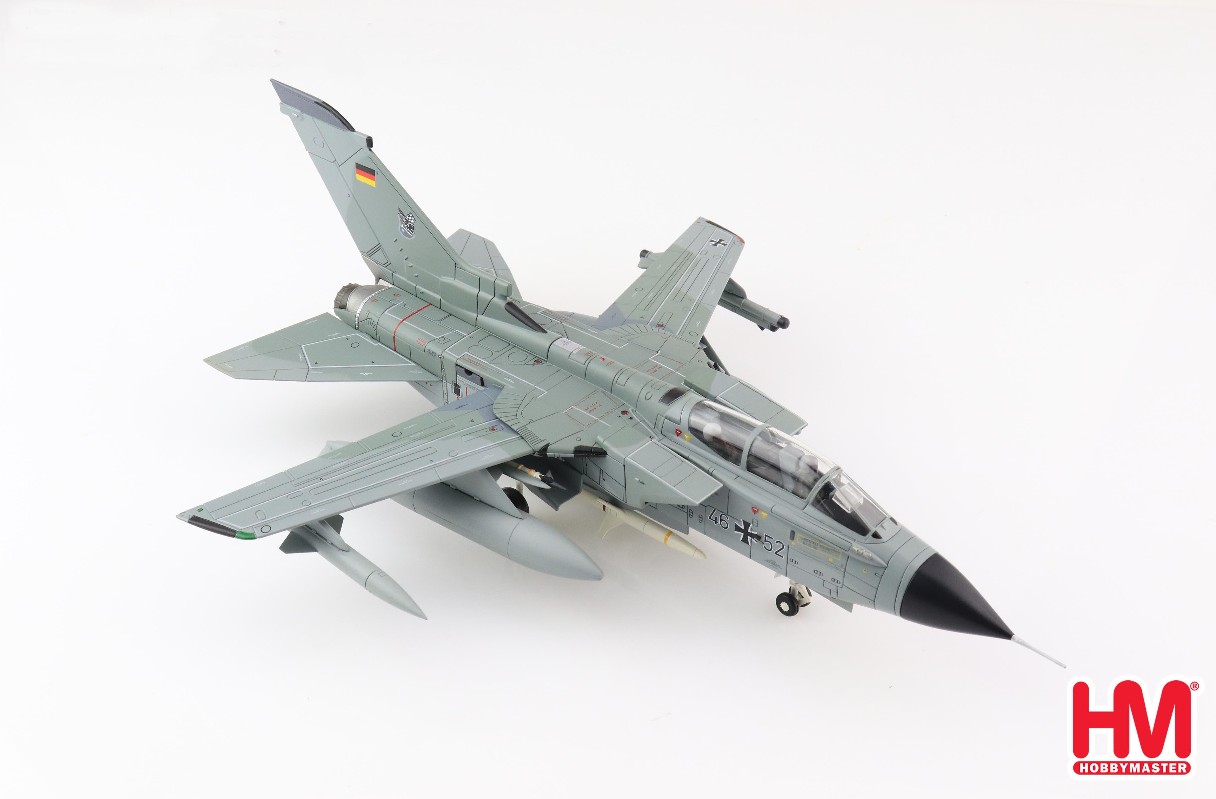 Panavia Tornado ECR JBG 32 Luftwaffe 1999, 1:72 Scale Diecast Model Right Front View