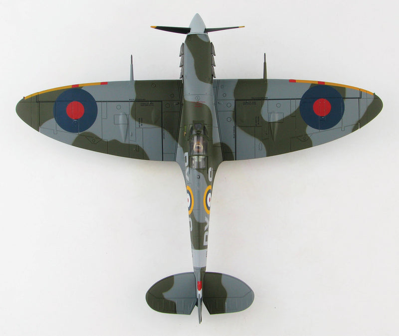 Supermarine Spitfire Mk. Vb, RAF No. 313 Squadron May 1942, 1:48 Scale Diecast Model Top View