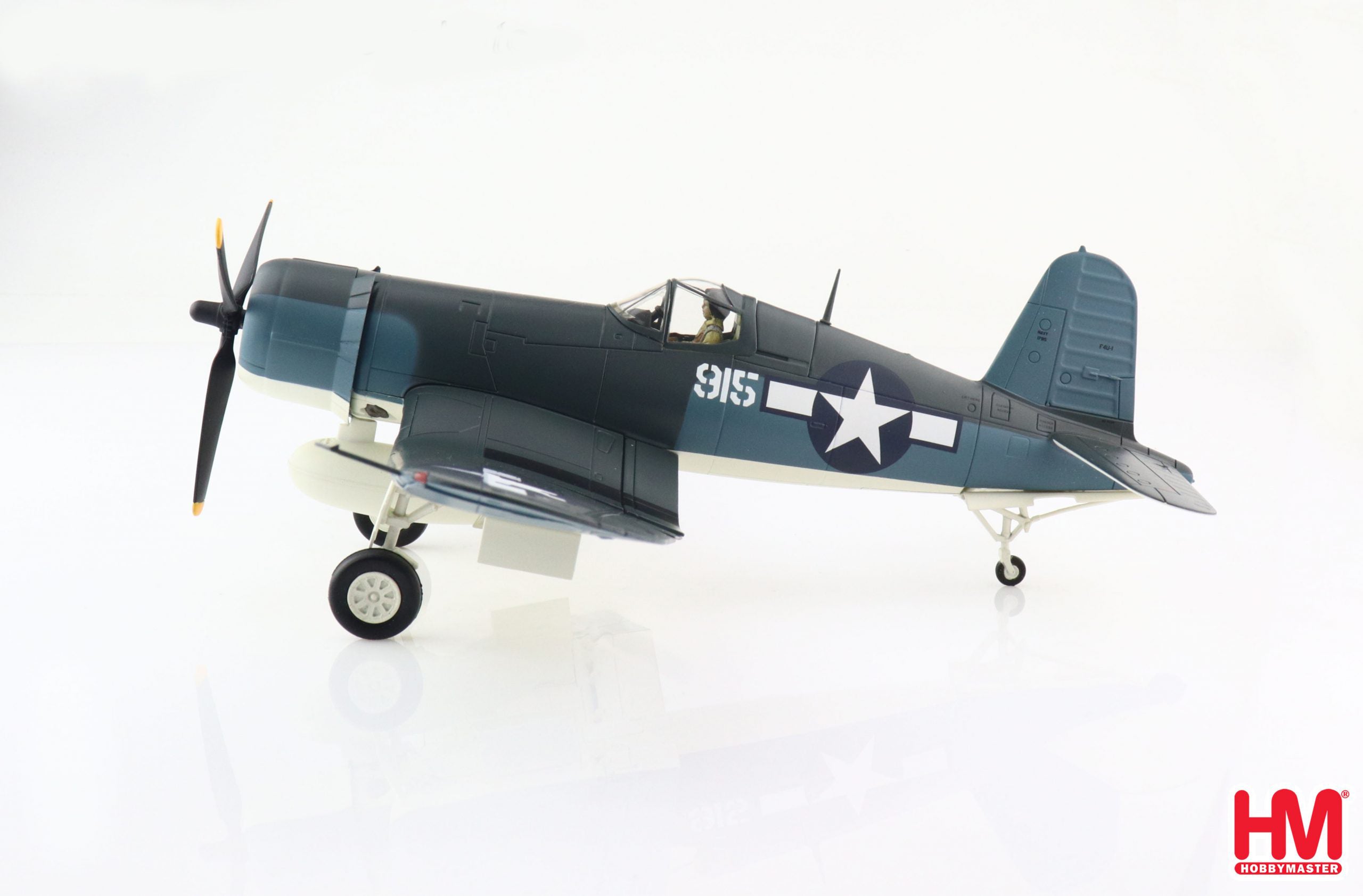 Vought F4U-1A Corsair VMF-214 “Black Sheep” 1944, 1/48 Scale Diecast Model Left Side View