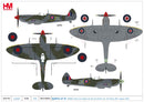 Supermarine Spitfire LF IX, No.324 Wing Royal Air Force 1944, 1:48 Scale Diecast Model Markings
