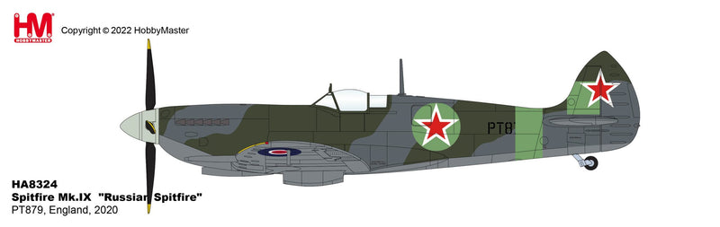Supermarine Spitfire IX “Russian Spitfire”, 2020, 1:48 Scale Diecast Model Illustration