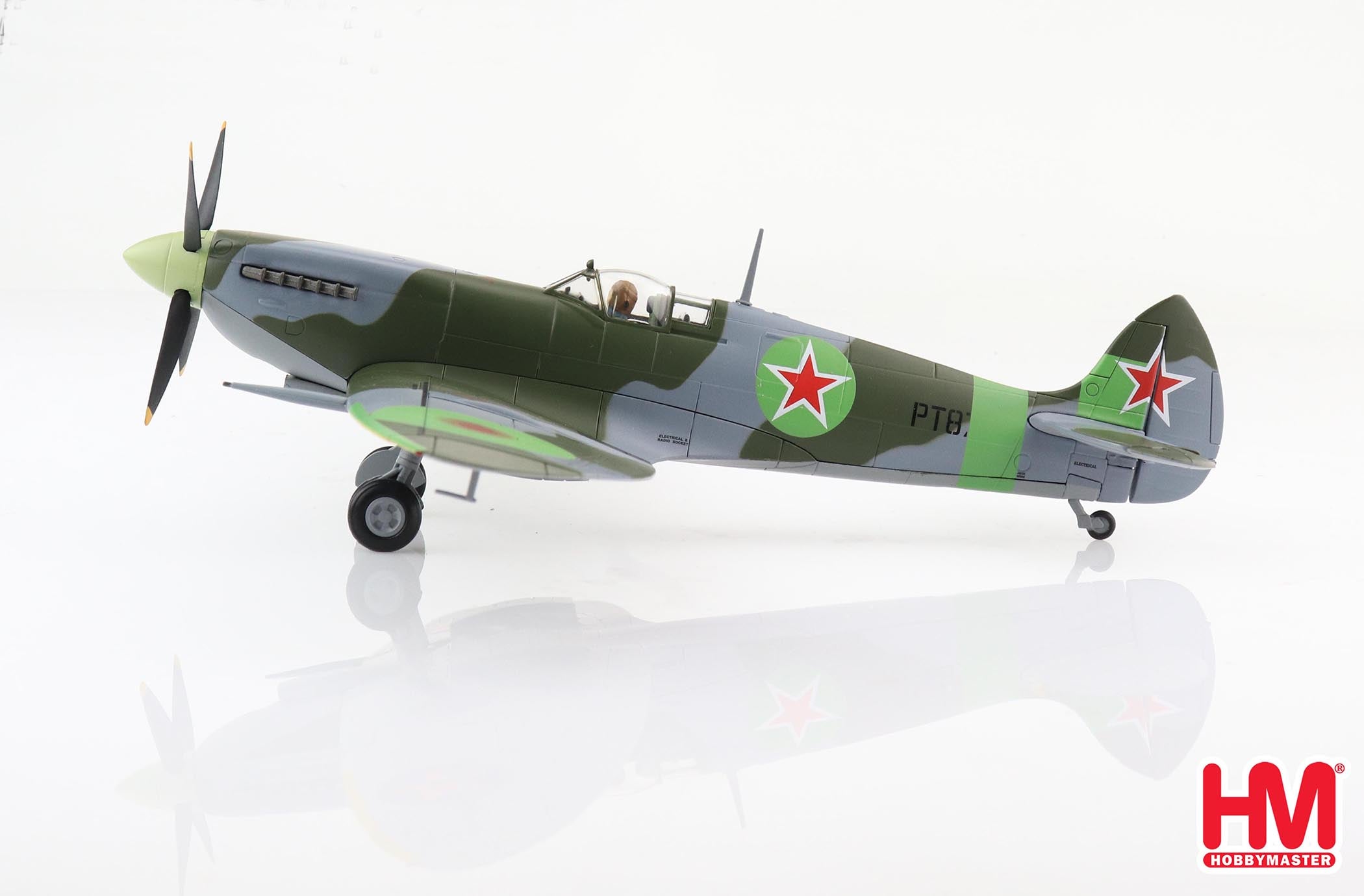 Supermarine Spitfire IX “Russian Spitfire”, 2020, 1:48 Scale Diecast Model Left Side View