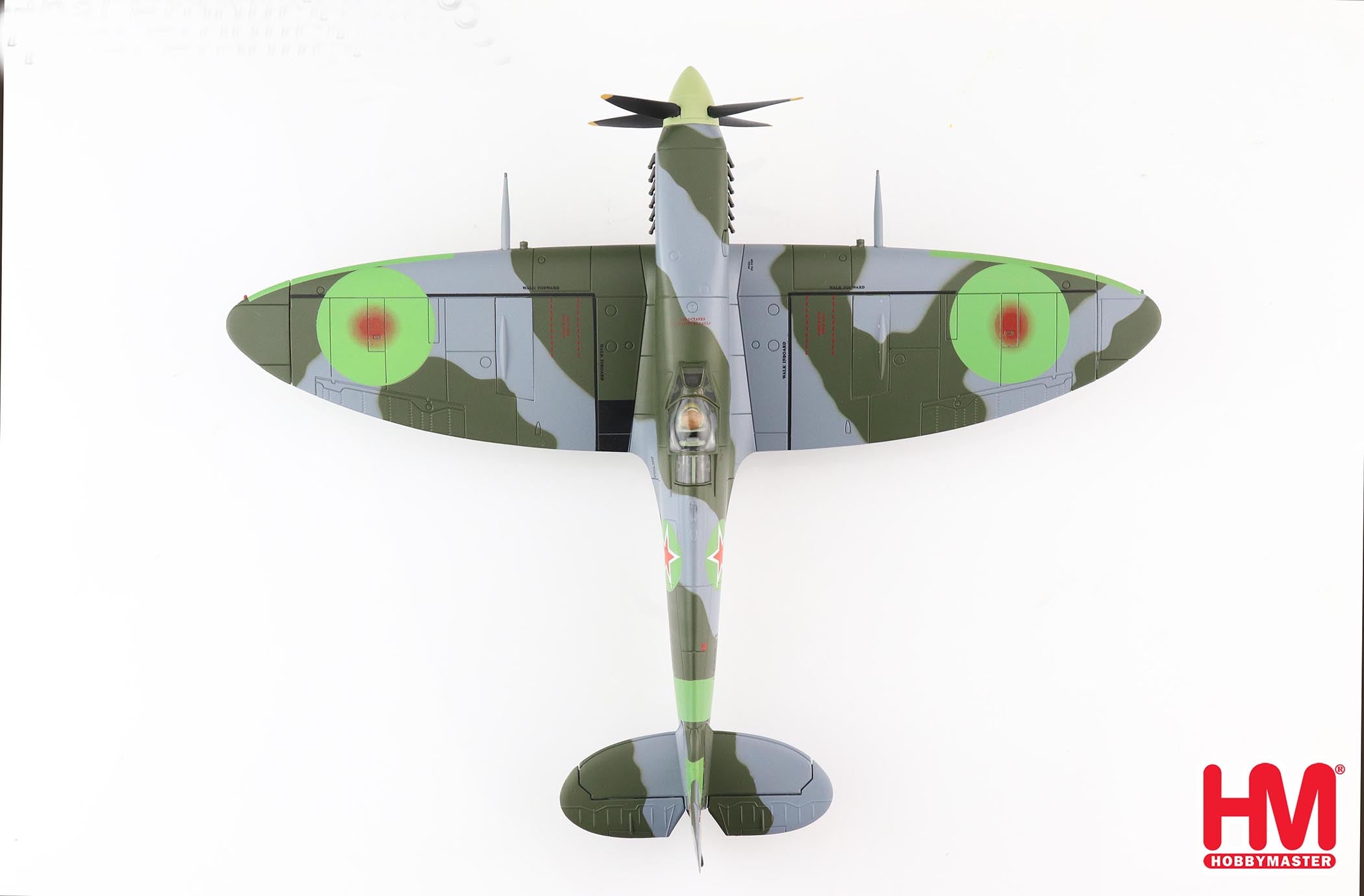 Supermarine Spitfire IX “Russian Spitfire”, 2020, 1:48 Scale Diecast Model Top View