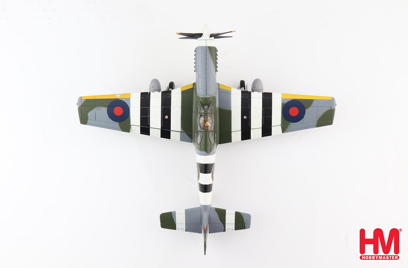 North American Mustang Mk.III, No.315 (Polish) Squadron, Royal Air Force 1944, 1:48 Scale Diecast Model Top View