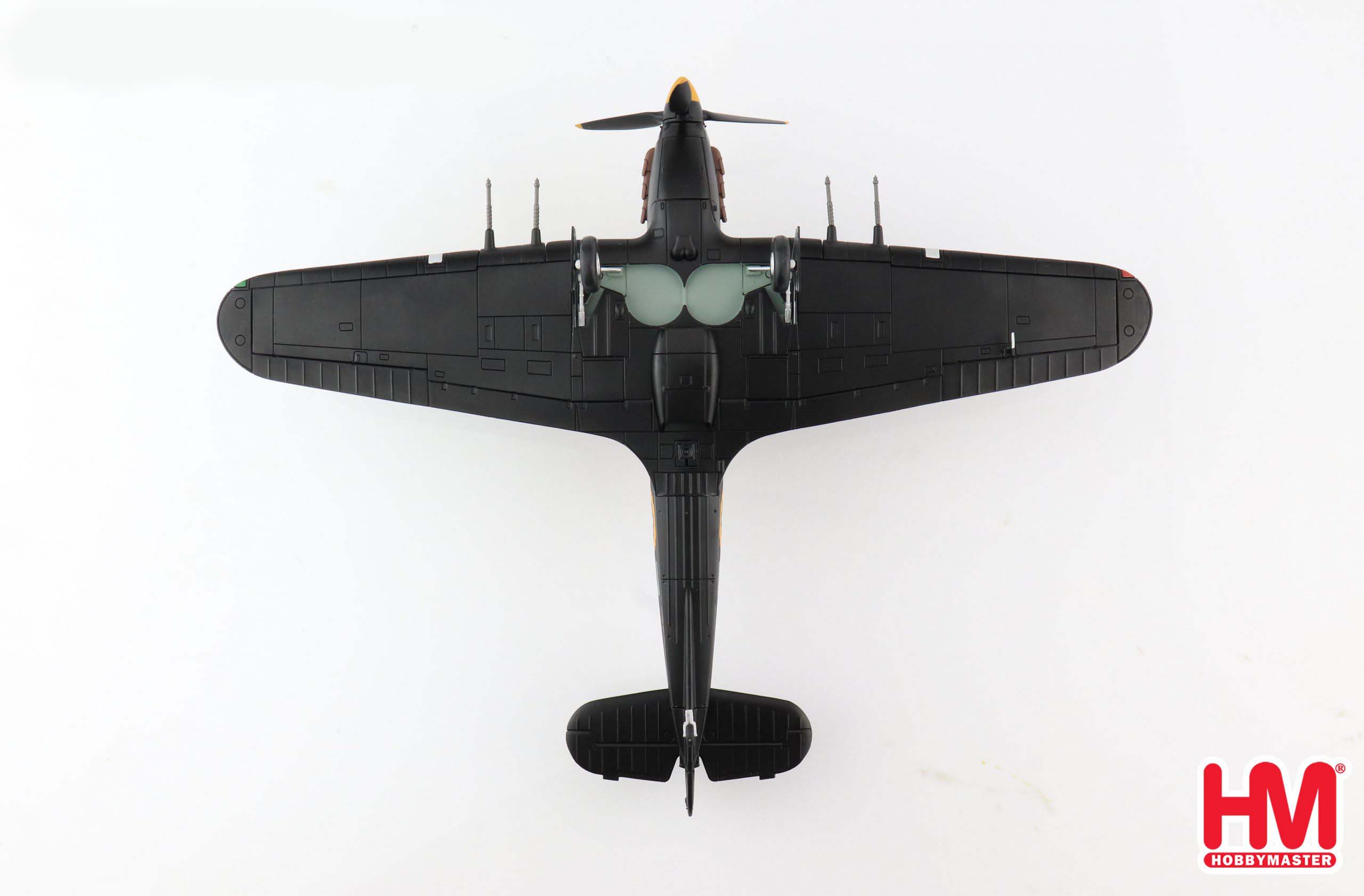 Hawker Hurricane Mk.IIc, RAF No.1 Squadron 1942, 1:48 Scale Diecast Model Bottom View