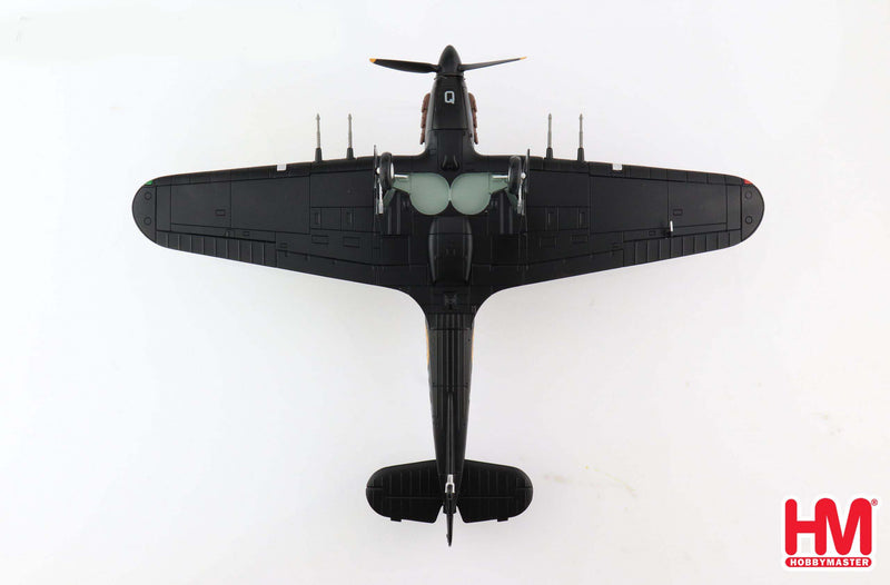 Hawker Hurricane Mk.IIc, RAF No.1 Squadron 1941-1942, 1:48 Scale Diecast Model Bottom View