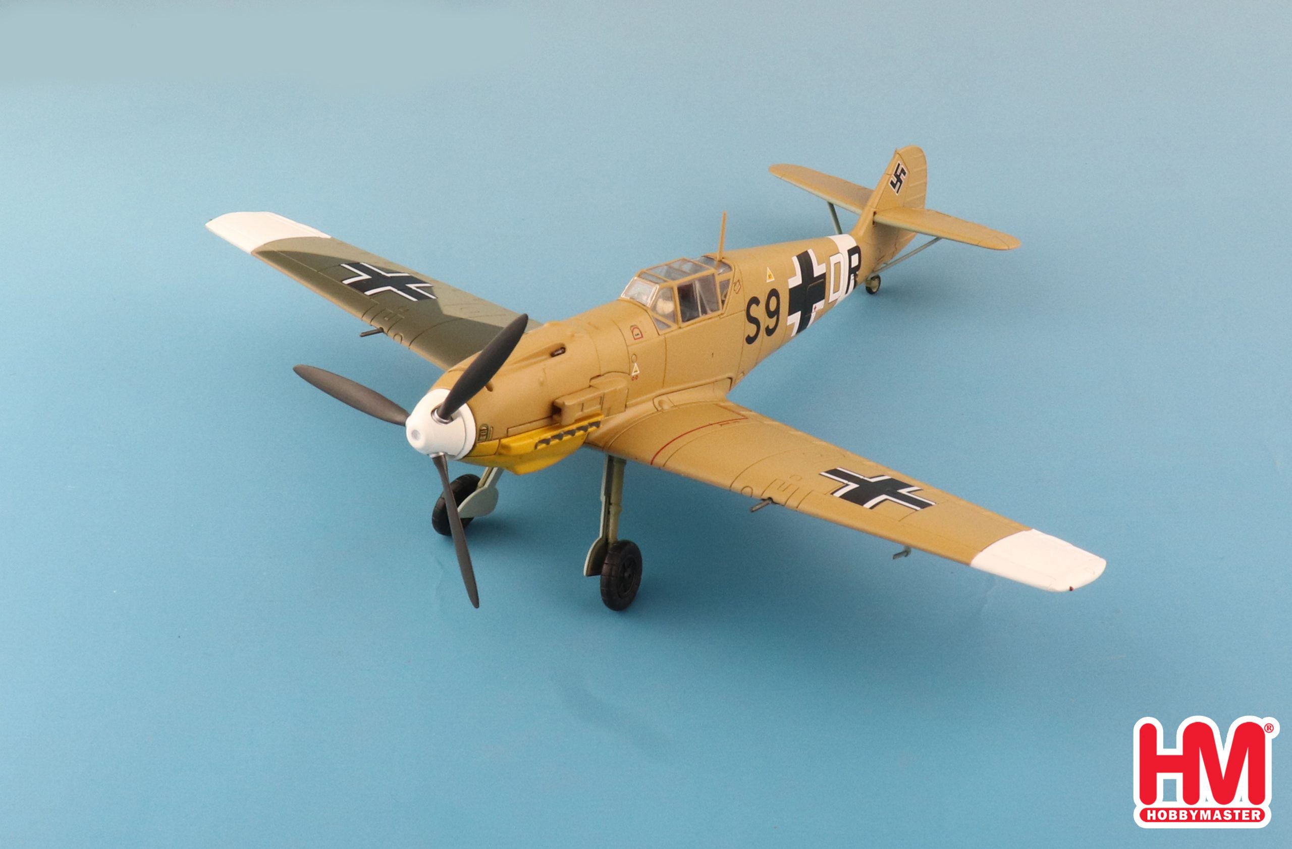 Messerschmitt Bf-109E-7 Libya 1942, 1/48 Scale Diecast Model