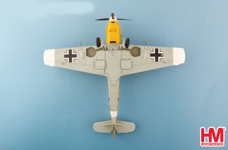 Messerschmitt Bf-109E-7 Libya 1942, 1/48 Scale Diecast Model Bottom View