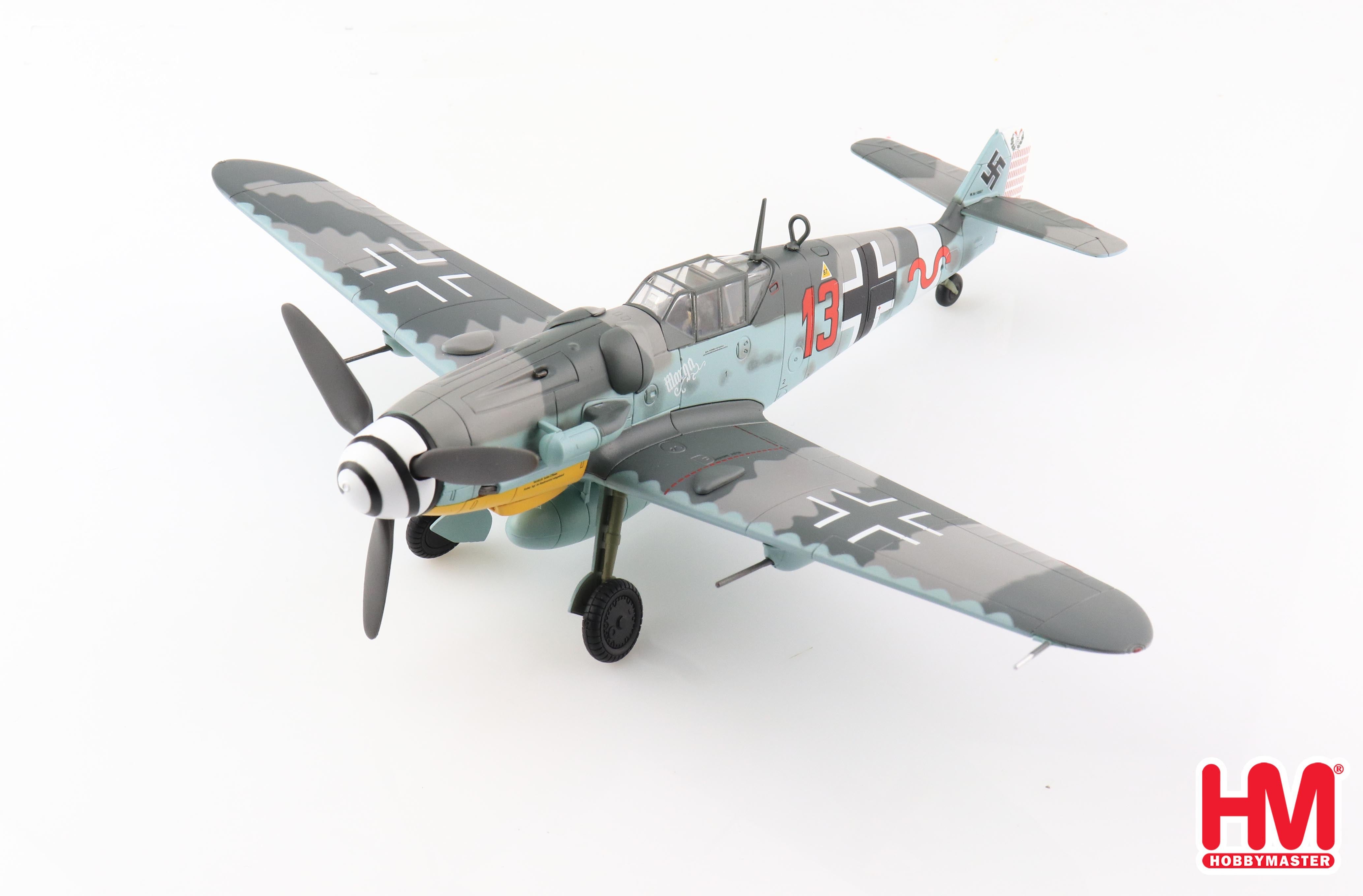 Messerschmitt Bf-109G-6 11/JG 27 Greece 1943, 1/48 Scale Diecast Model