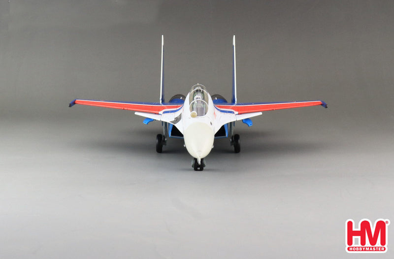 Sukhoi Su-30SM Flanker, “Russian Knights” 2019, 1:72 Scale Diecast Model Front View