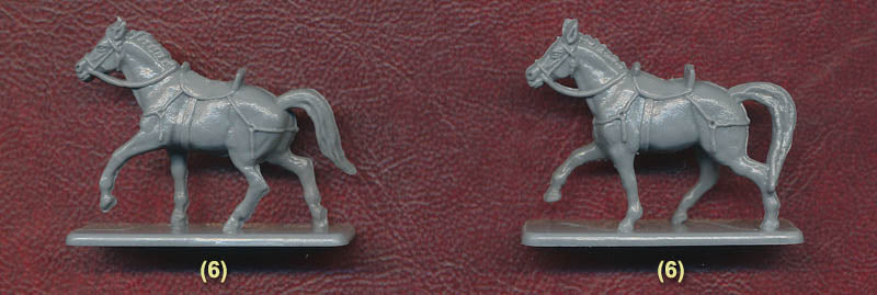 Imperial Roman Praetorian Cavalry 1/72 Scale Model Plastic Figures Horse Poses