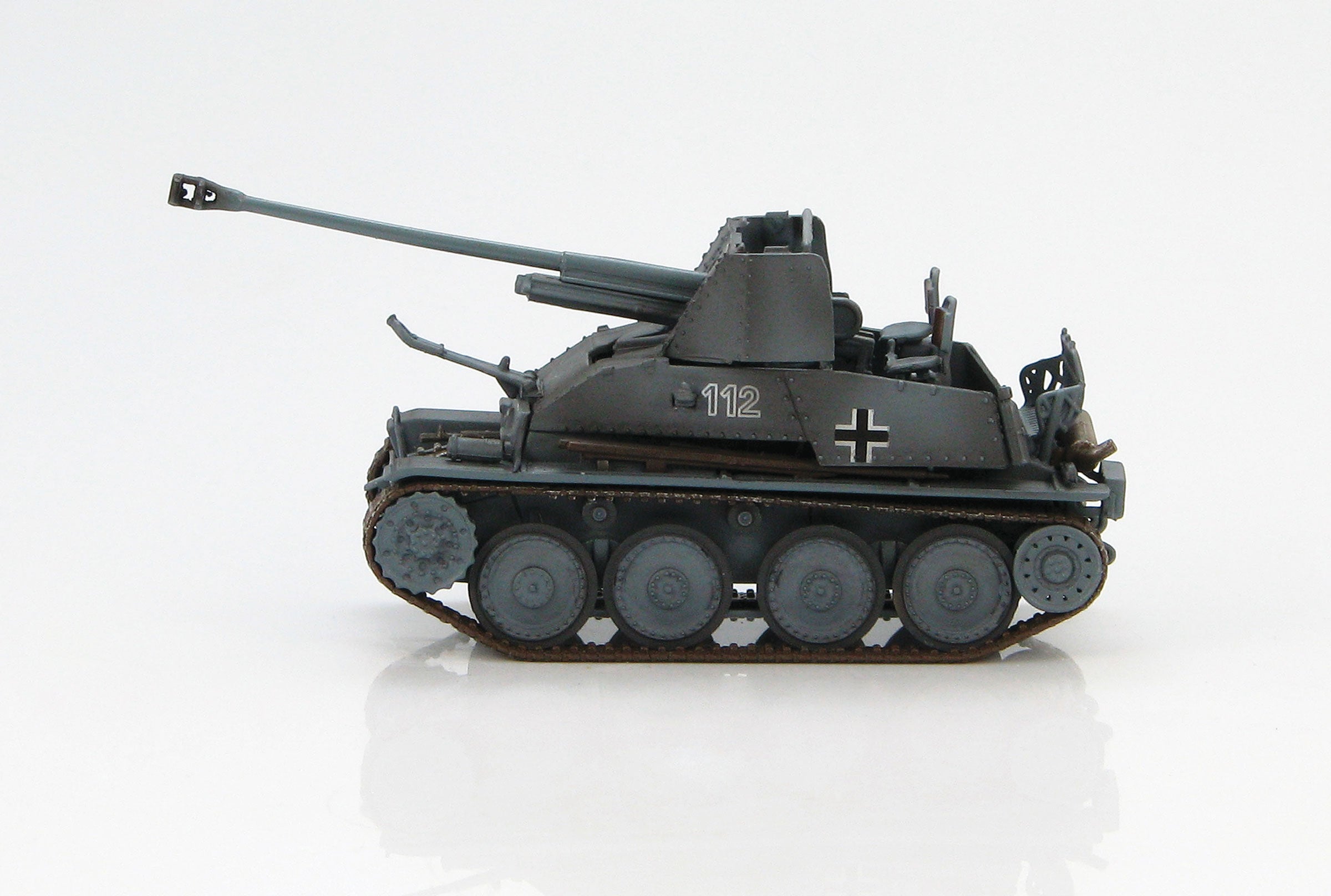 Sd.Kfz.139 Marder III Tank Destroyer German  2nd Pz Div 1943  1:72 Scale Diecast Model Left Side View