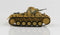 Sd.Kfz.121 Panzer II Ausf. F Light Tank German 6th Pz. Div. 1943, 1:72 Scale Diecast Model Right Front View