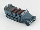 Sd.Kfz. 7 8-Ton Half-track German 10th Infantry Division 1942 1:72 Scale Diecast Model