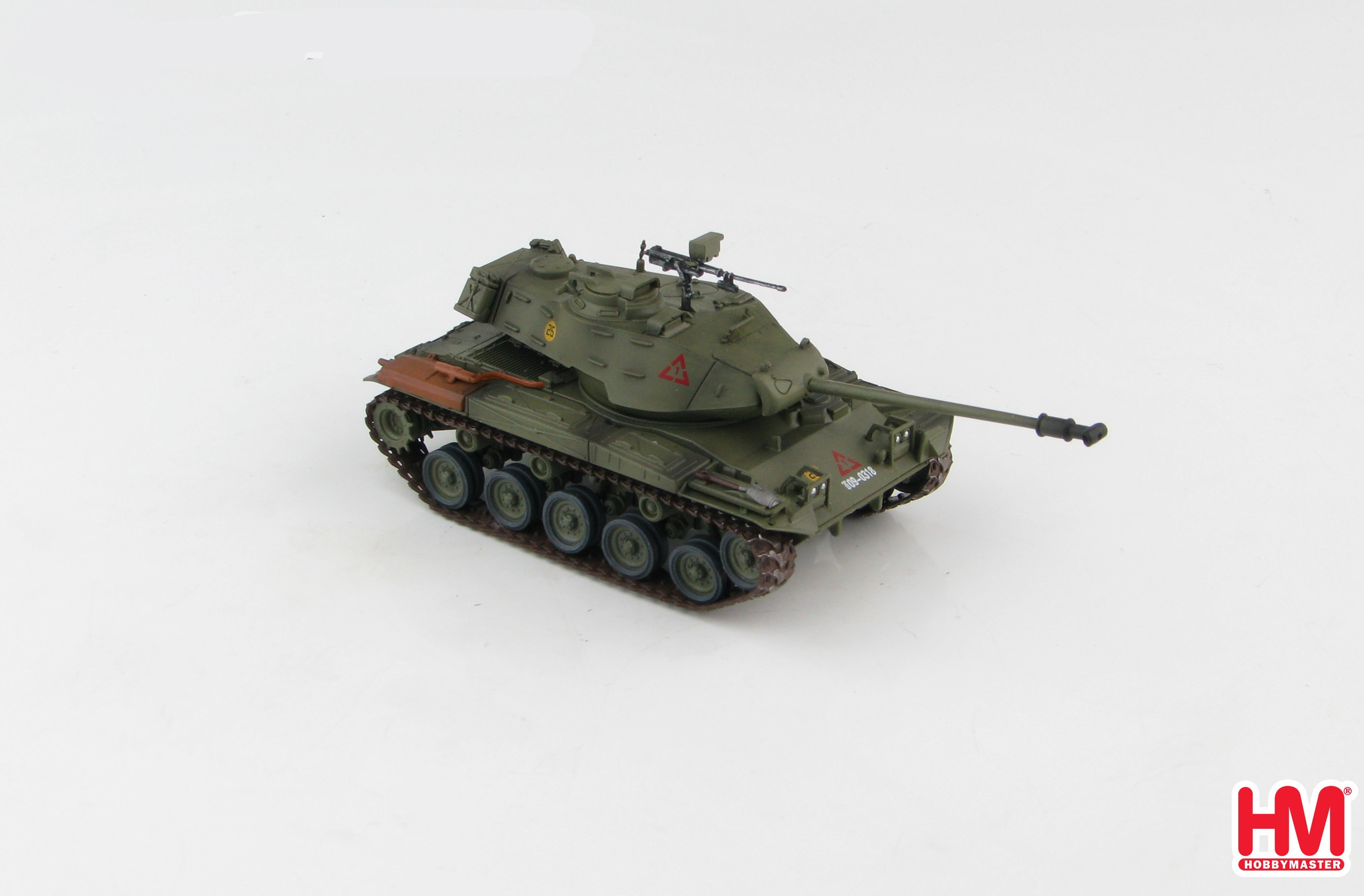 M41A3 Bulldog Republic Of China (Taiwan) Army 1:72 Scale Diecast Model Right Front View