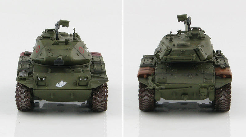 M41A3 Bulldog Taiwan Marine Corps 1:72 Scale Diecast Model Front & Rear View