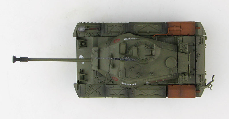 M41A3 Bulldog Taiwan Marine Corps 1:72 Scale Diecast Model Top View