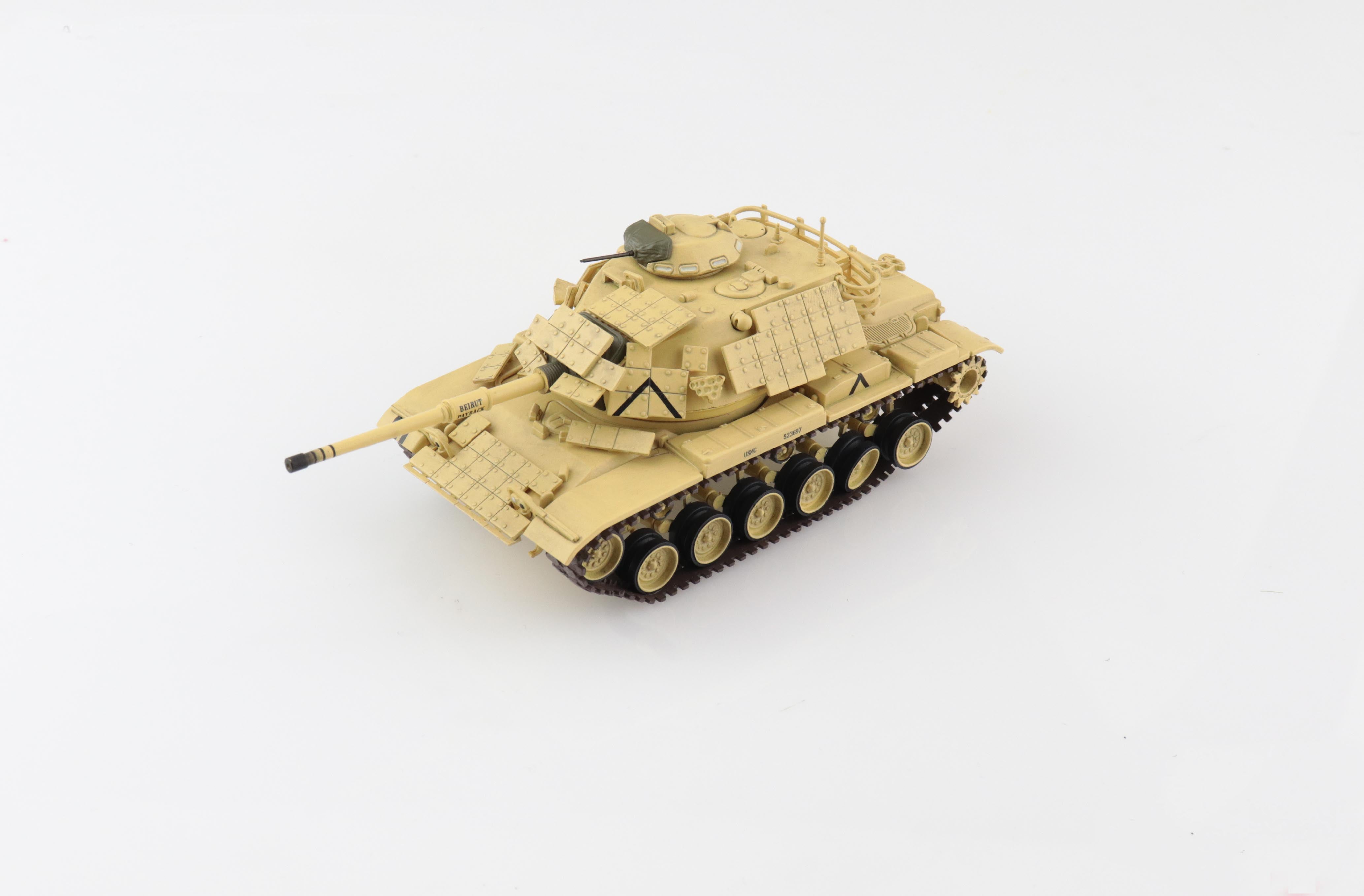 M60A1 Tank “Beirut Payback” USMC, Operation Desert Storm 1991, 1:72 Scale Diecast Model