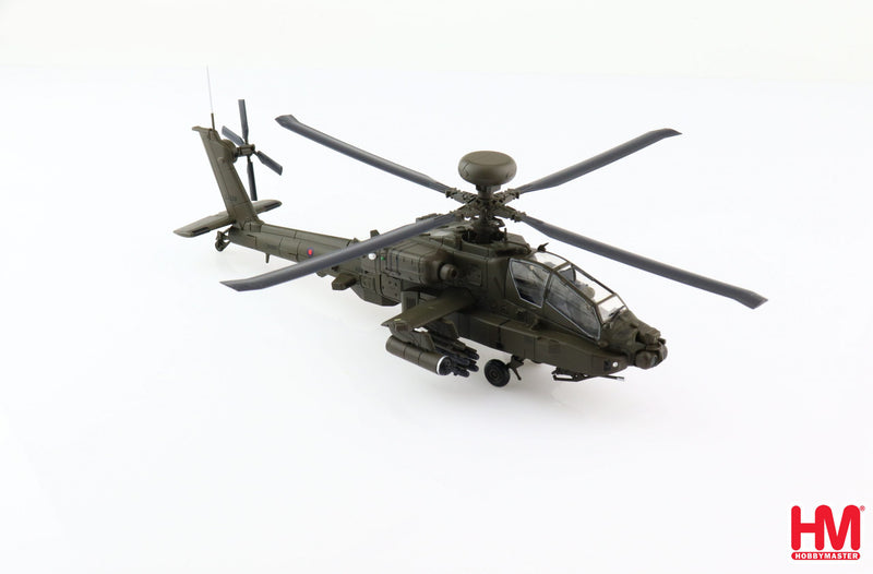Boeing/Westland AH Mk 1 (WAH-64D) Apache, British Army Air Corps “Operation Herrick” Afghanistan, 1:72 Scale Diecast Model Right Front View