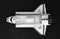 Space Shuttle Endeavour 1/200 Scale Model By Hobby Master Top View