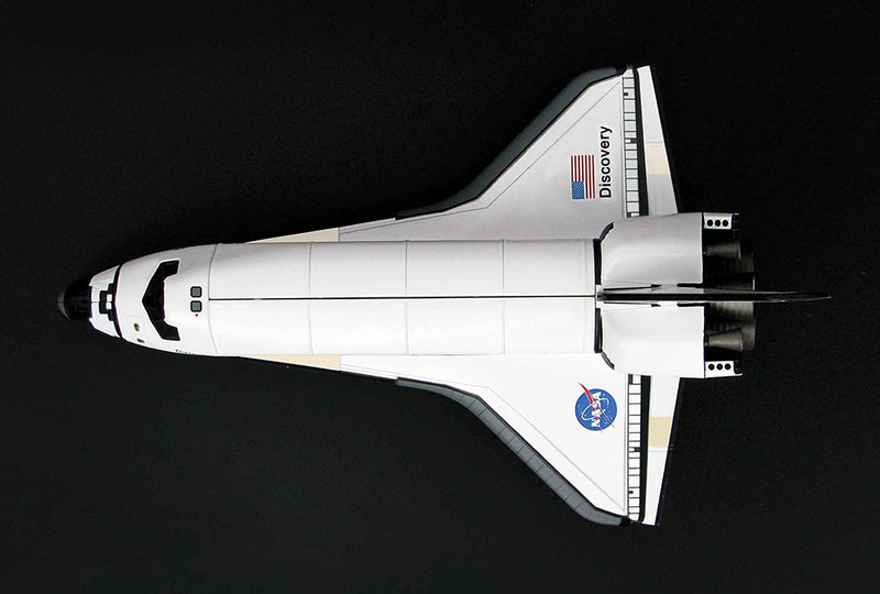 Space Shuttle Discovery 1/200 Scale Model By Hobby Master Top View