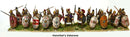 Warriors Of Carthage, 28 mm Scale Model Plastic Figures Painted Example