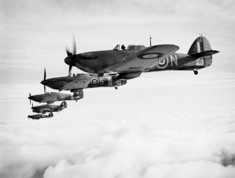 Hawker Sea Hurricane  Mk 1B In Formation December 1941