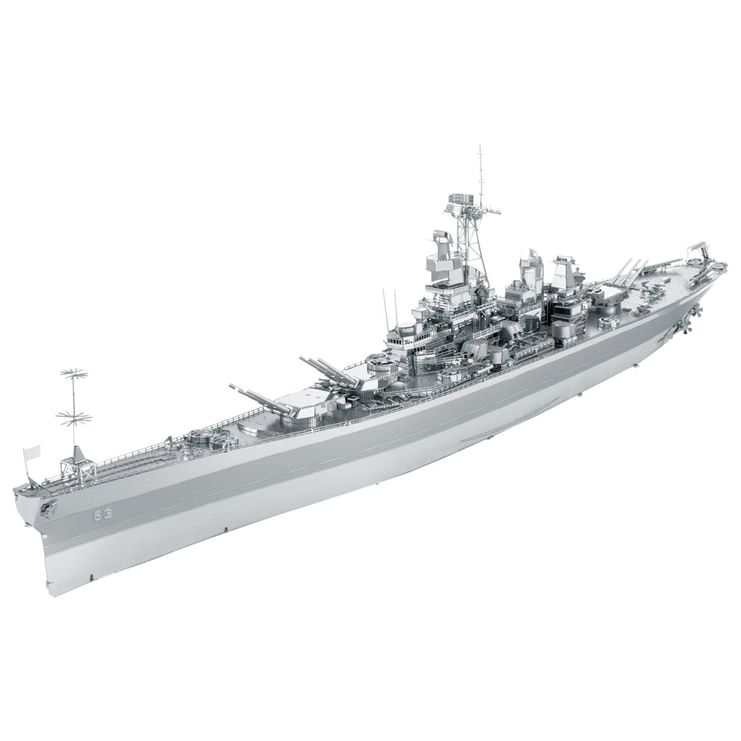 USS Missouri BB-63 Metal Earth Iconx Model Kit By Fascinations