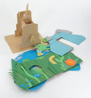 YouTopia Create Your Own Moving Diorama Wooden Kit Example