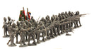 British Infantry Afghanistan & Sudan 1877 - 1885, 28 mm Scale Model Plastic Figures Box Content