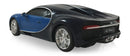 Bugatti Chiron (Blue/Black) 1:24 Scale Radio Controlled Model Car By Rastar