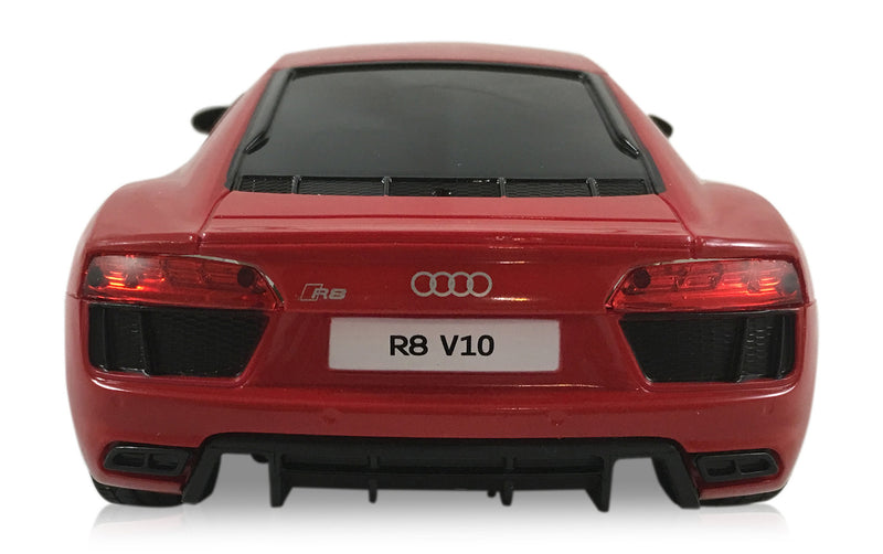 Audi R8 V10 Coupe 2015 Second Generation (Red) 1:24 Scale Radio Controlled Model Car By Rastar