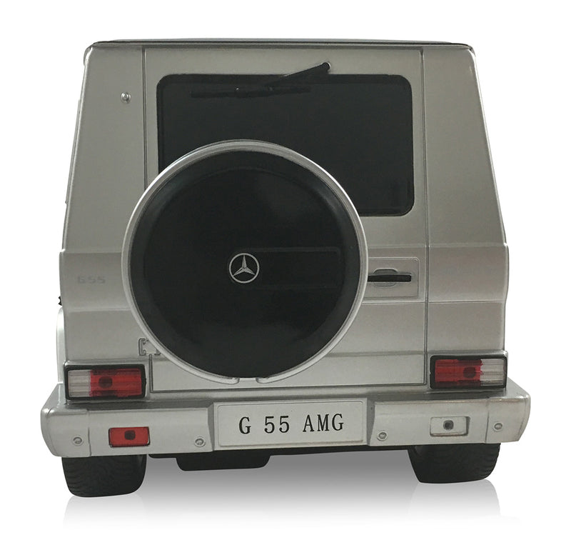 Mercedes-Benz G Class G55 AMG  (Silver) 1/14 Scale Radio Controlled Model Car  By Rastar
