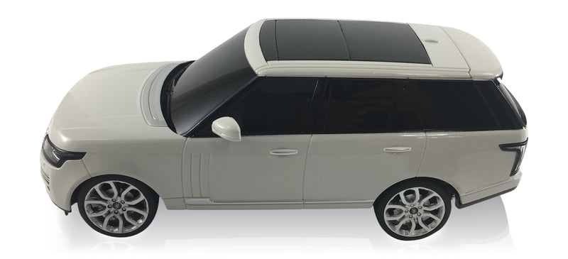 Land Rover Range Rover Sport 2013 (White) 1/24 Scale Radio Controlled Model Car By Rastar Left Side View