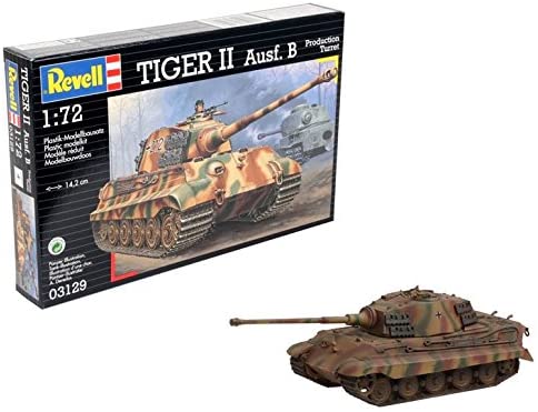 Tiger II Ausf. B (Production Turret) 1/72 Scale Model Kit