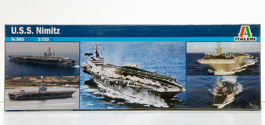 USS Nimitz Aircraft Carrier CVN-68 , 1:720 Scale Model Kit