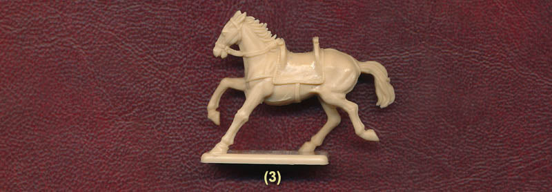 Templar Knights Medieval Era  1/72 Scale Plastic Figures Horse Pose