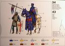 Crusaders 11th Century 1/72 Scale Plastic Figures Back Of Box