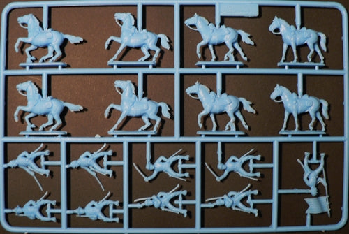 American Civil War Union Cavalry, 1/72 Scale Plastic Figures Sprue