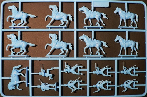 American Civil War Union Cavalry, 1/72 Scale Plastic Figures Sprue 2