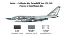 Convair B-58 Hustler, 1/72 Scale Plastic Model Kit 43rd BW Version B Livery