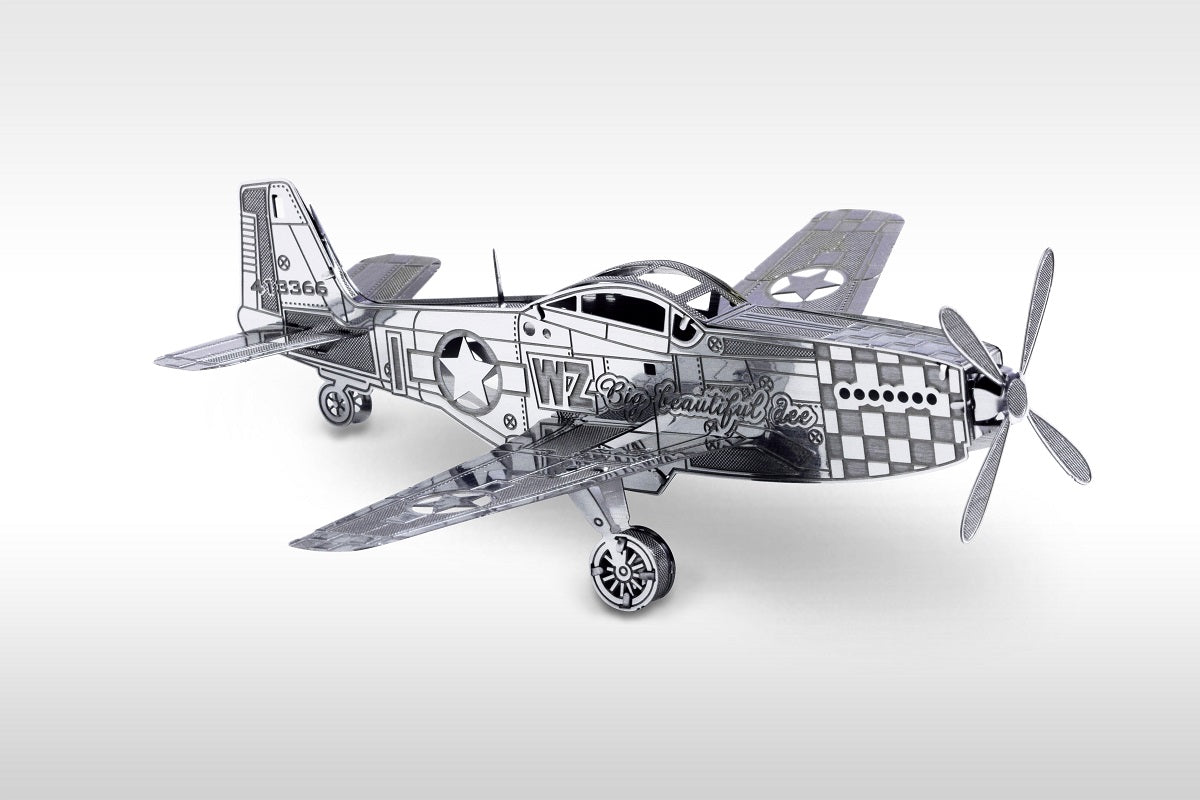 P-51 Mustang Metal Earth Model Kit (Free Shipping)