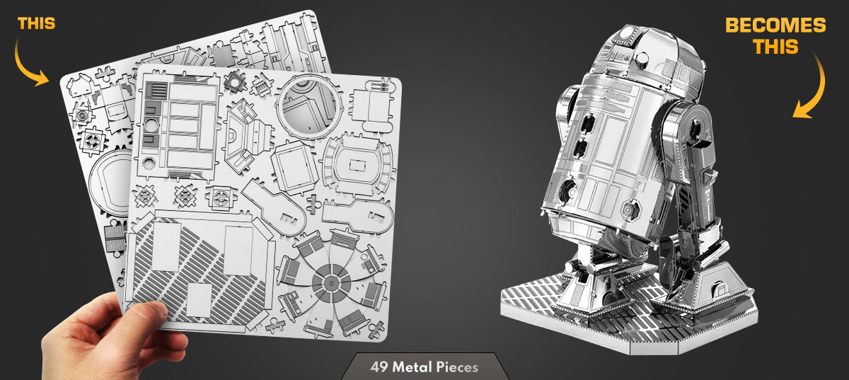 Star Wars R2-D2 Metal Earth Model Kit 