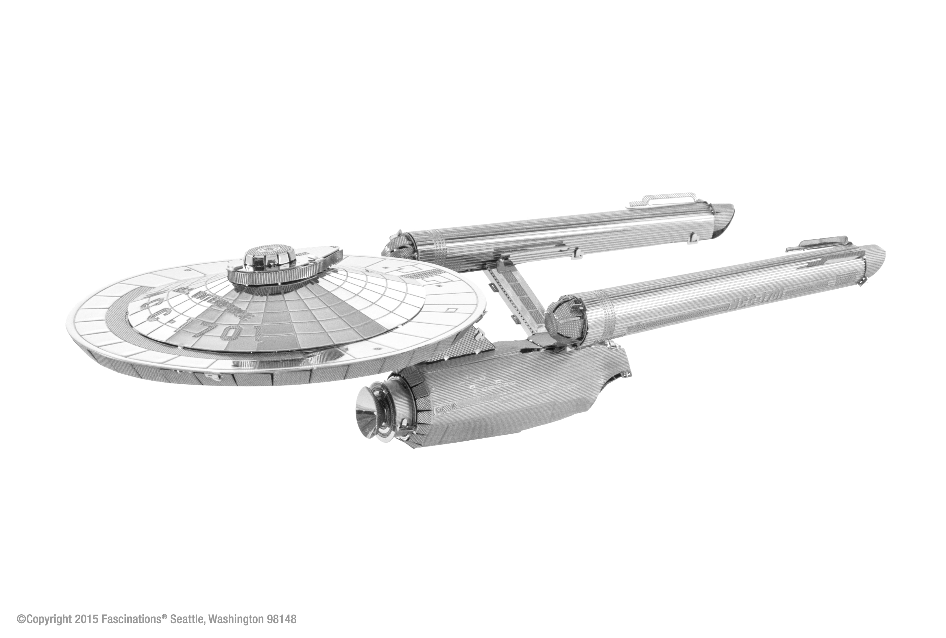 Star Trek USS Enterprise NCC-1702 Metal Earth 3D Model Kit