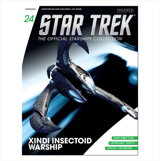 Star Trek Starships Collection Issue 24 Xindi Insectoid Warship Model